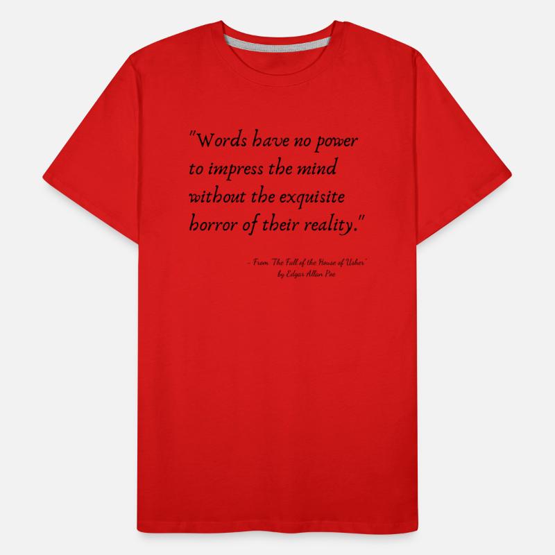 A Quote from "The Fall of the House of Usher" Poe