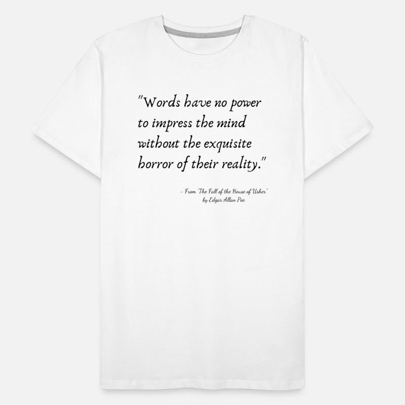 A Quote from "The Fall of the House of Usher" Poe