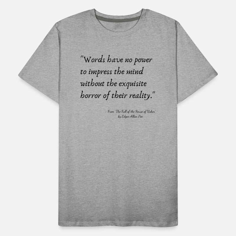 A Quote from "The Fall of the House of Usher" Poe