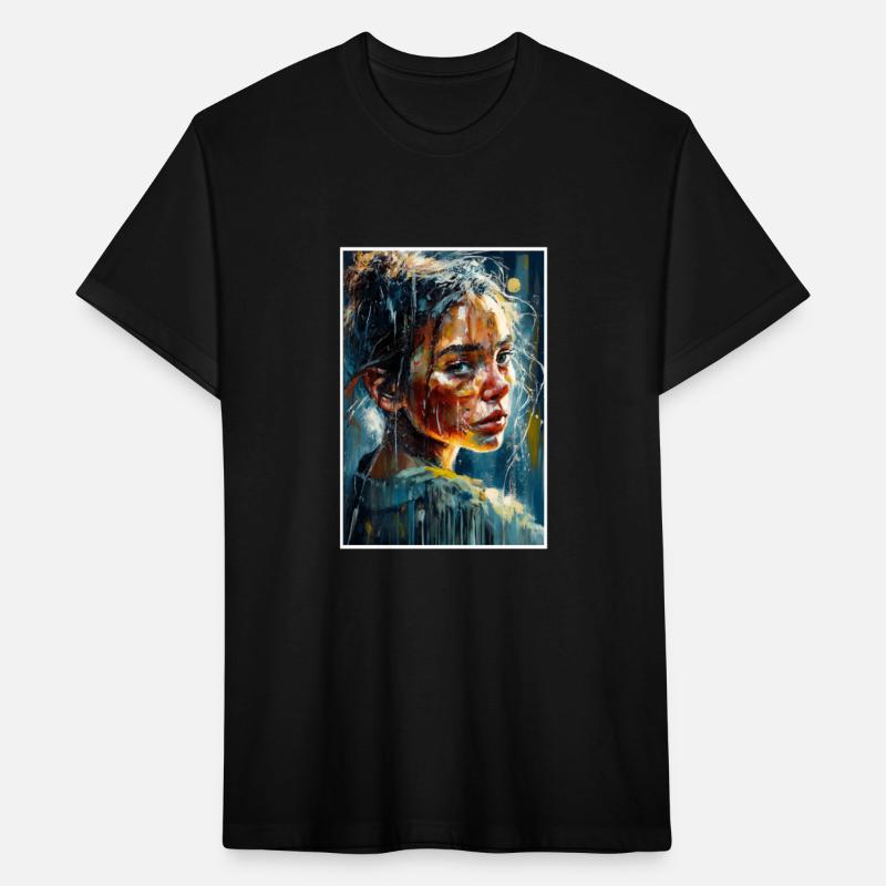 Abstract Sad Girl Unhappy People Sadness