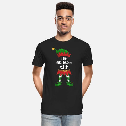 Actress Elf Family Matching Group Christmas Party