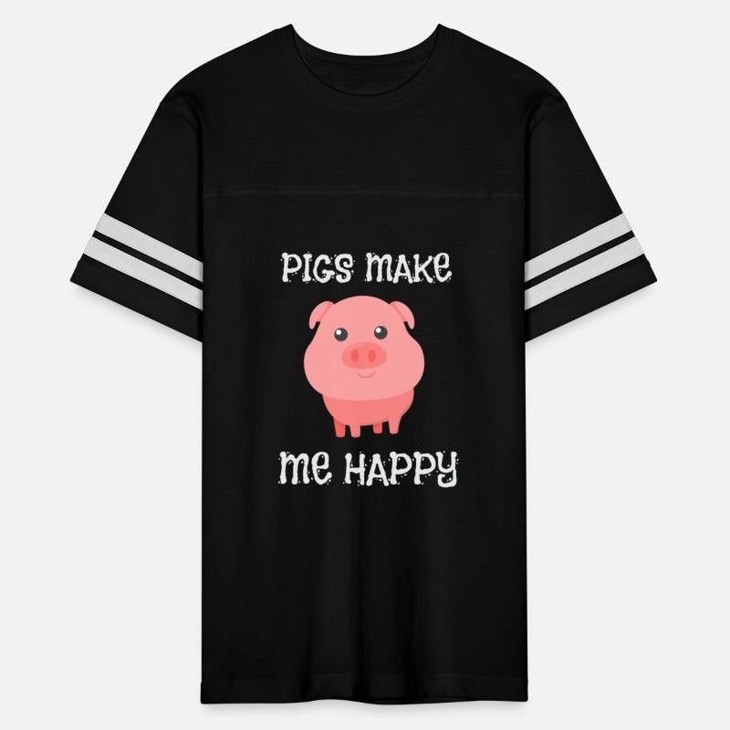Adorable Pigs Make Me Happy Cute Piglet Pig Girl
