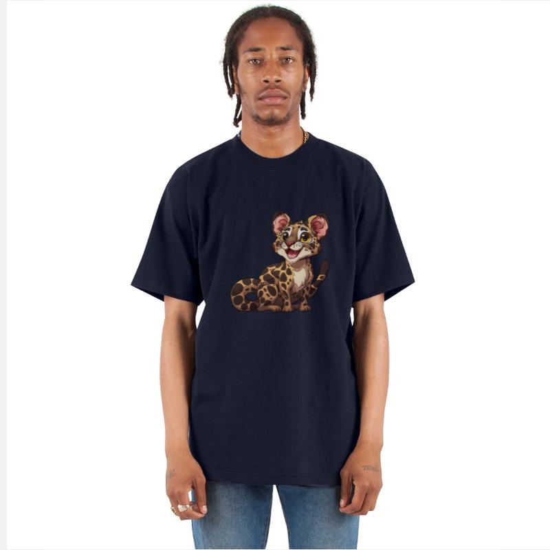 Adorable Spotted Cub With Bright Eyes