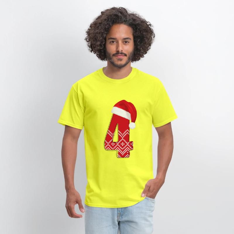 Age 4 - Happy Bday Number Four - Forth Year