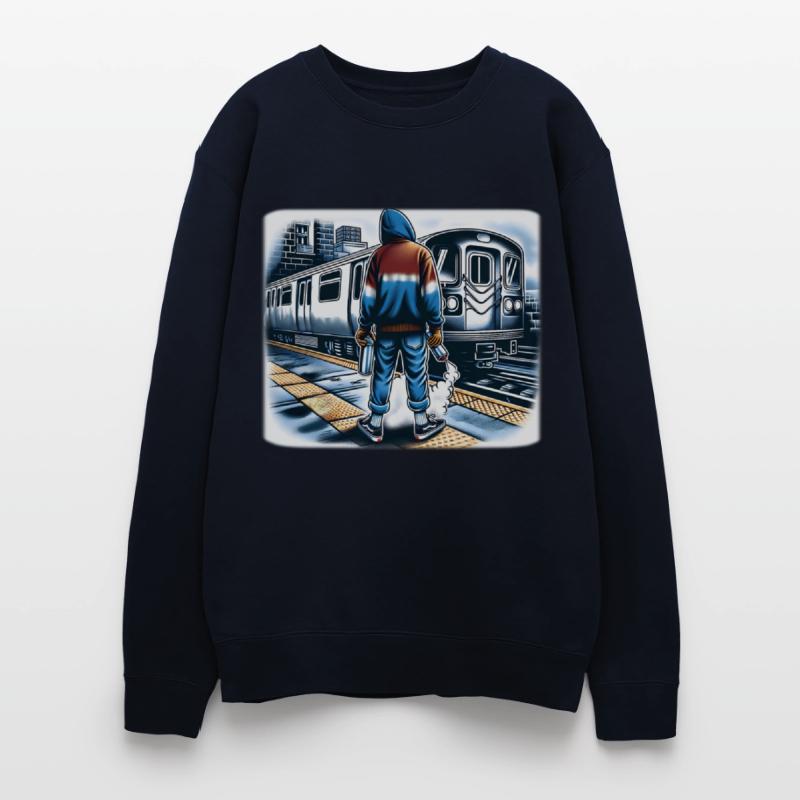 AI Teen at Outdoor Subway Layup Cloud Border