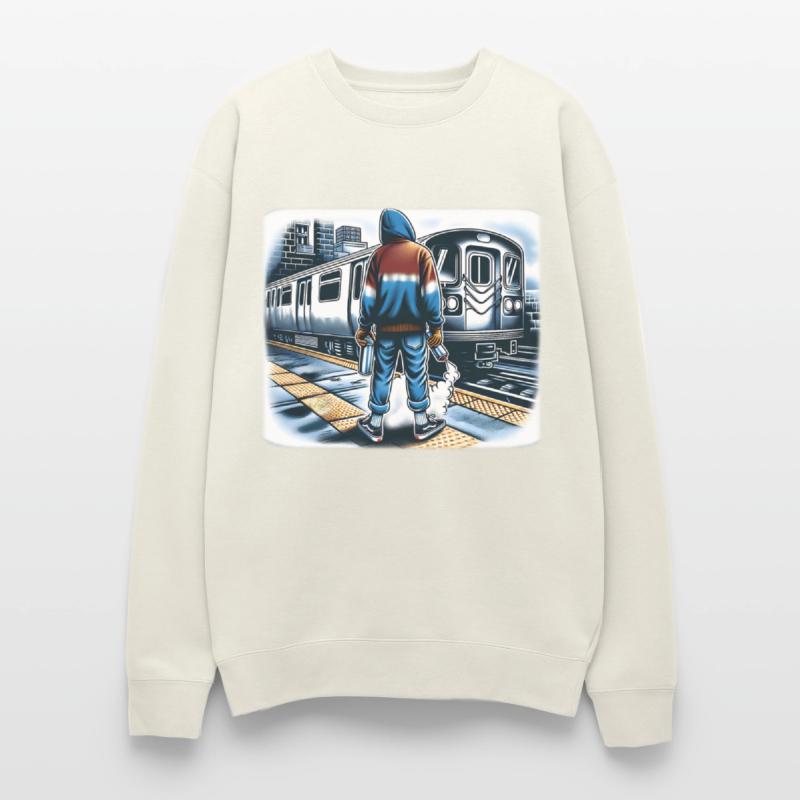 AI Teen at Outdoor Subway Layup Cloud Border