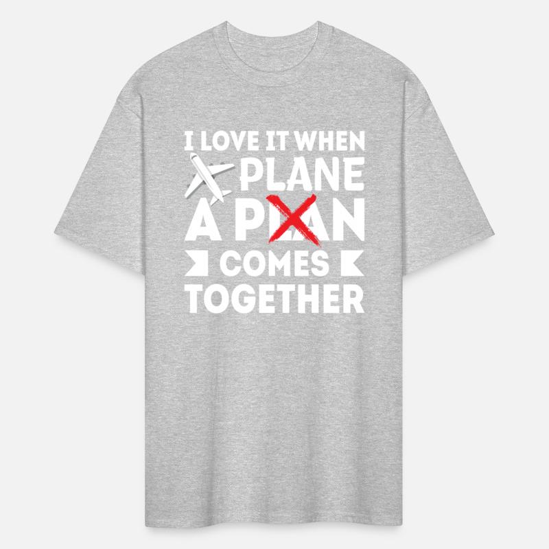 Airline Pilot Plane Comes Together Aircraft Pun