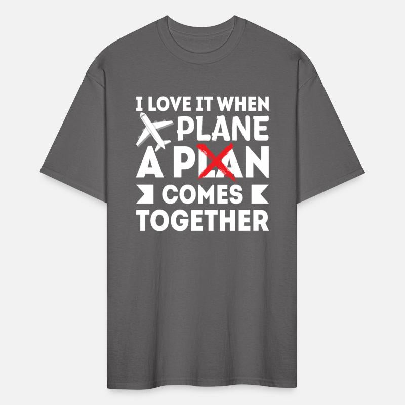 Airline Pilot Plane Comes Together Aircraft Pun