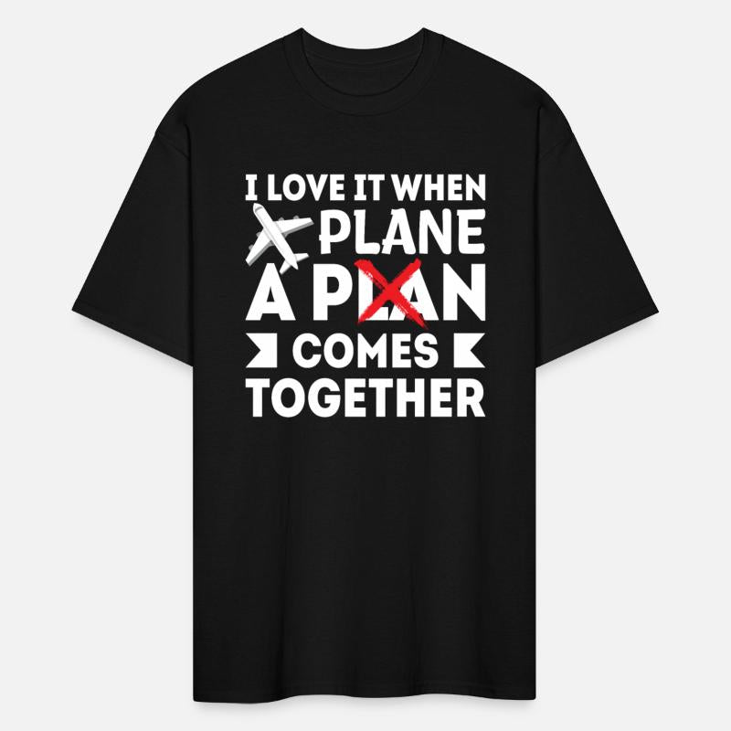 Airline Pilot Plane Comes Together Aircraft Pun