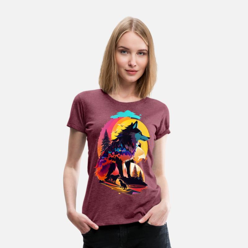 Amazing tshirt Wolf Design
