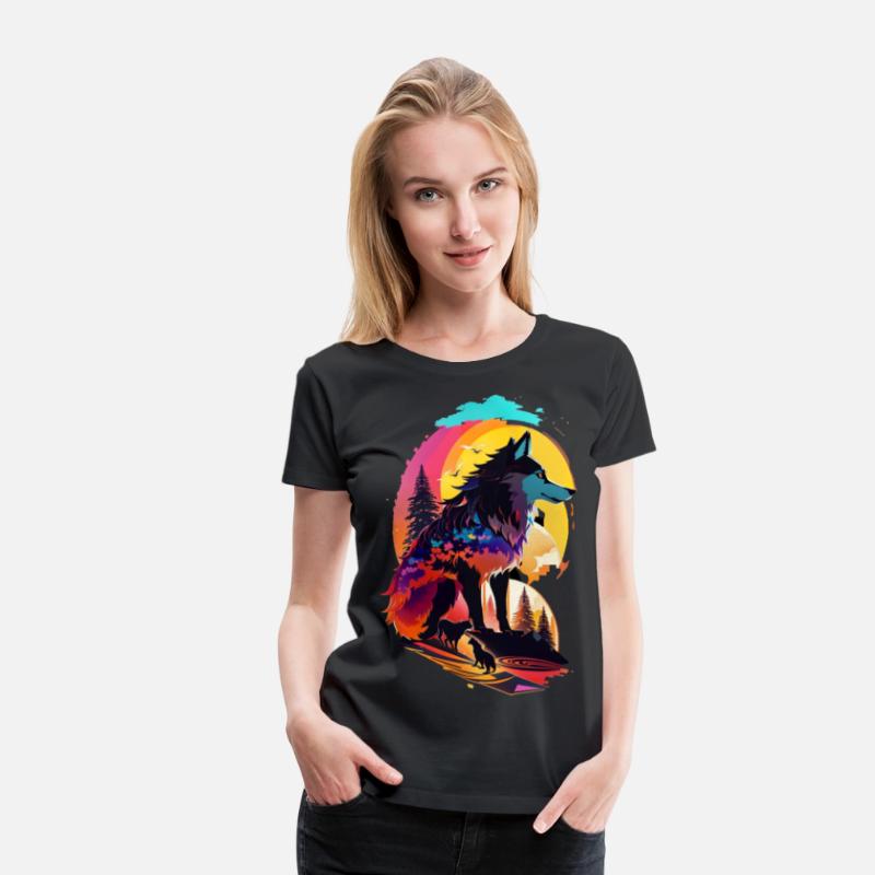 Amazing tshirt Wolf Design