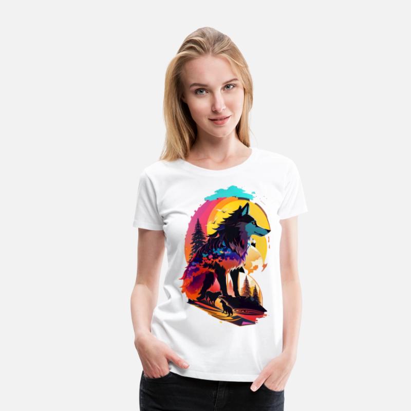 Amazing tshirt Wolf Design