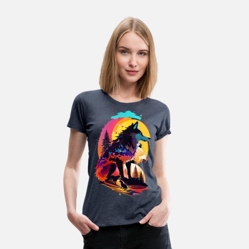 Amazing tshirt Wolf Design