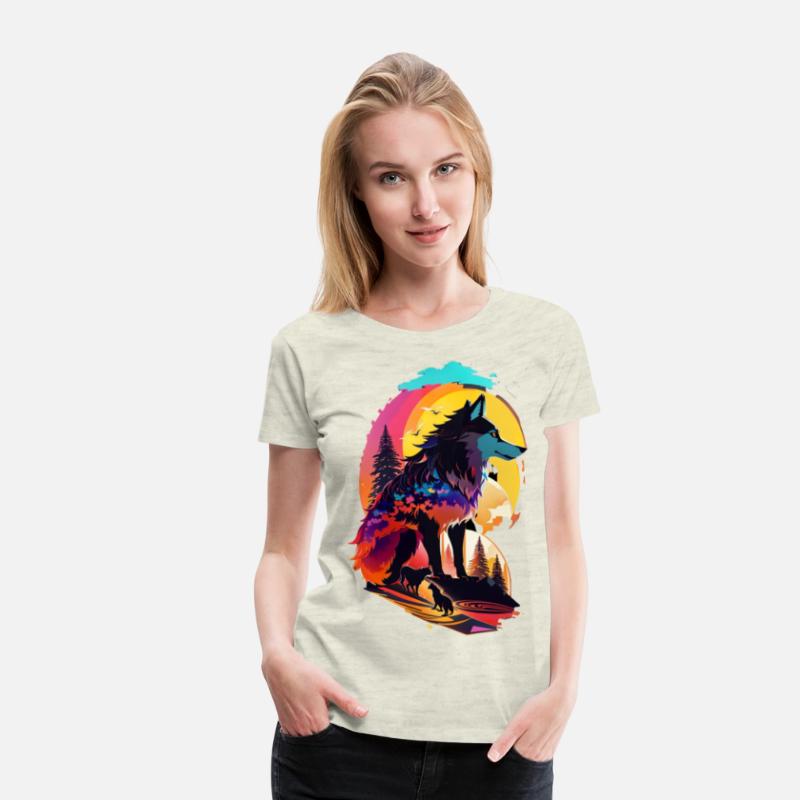 Amazing tshirt Wolf Design