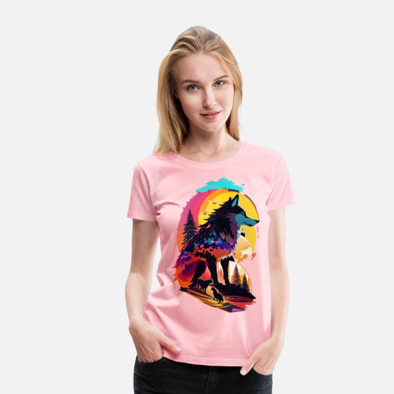 Amazing tshirt Wolf Design
