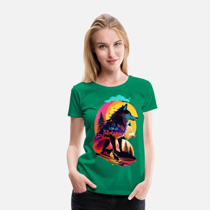 Amazing tshirt Wolf Design