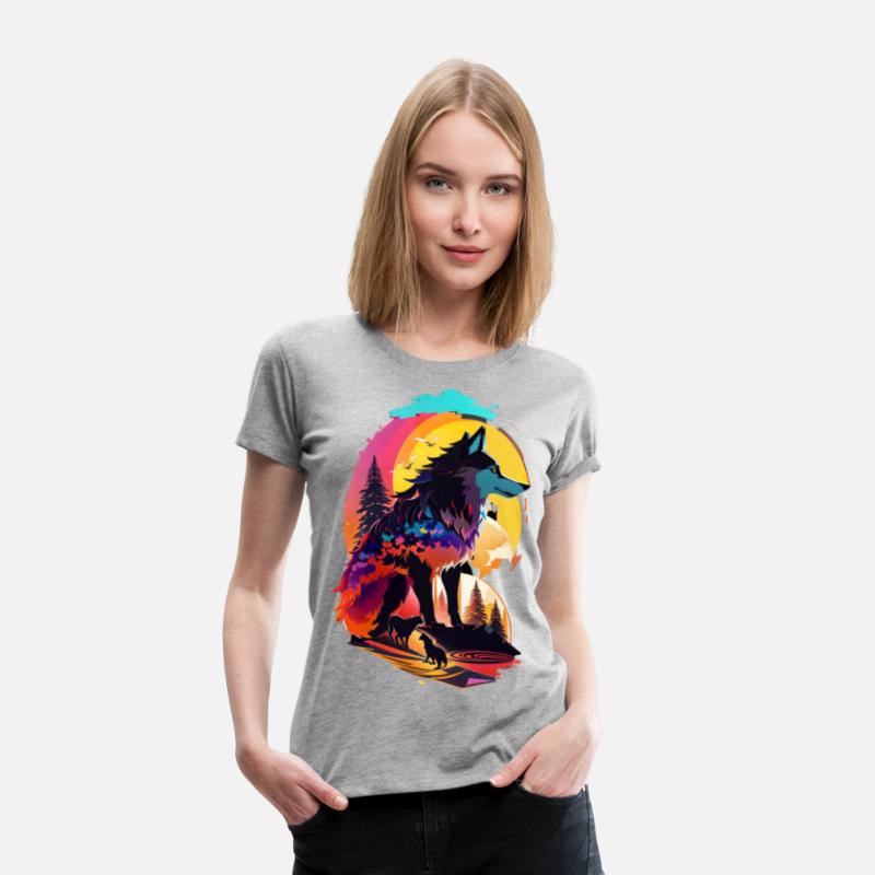 Amazing tshirt Wolf Design