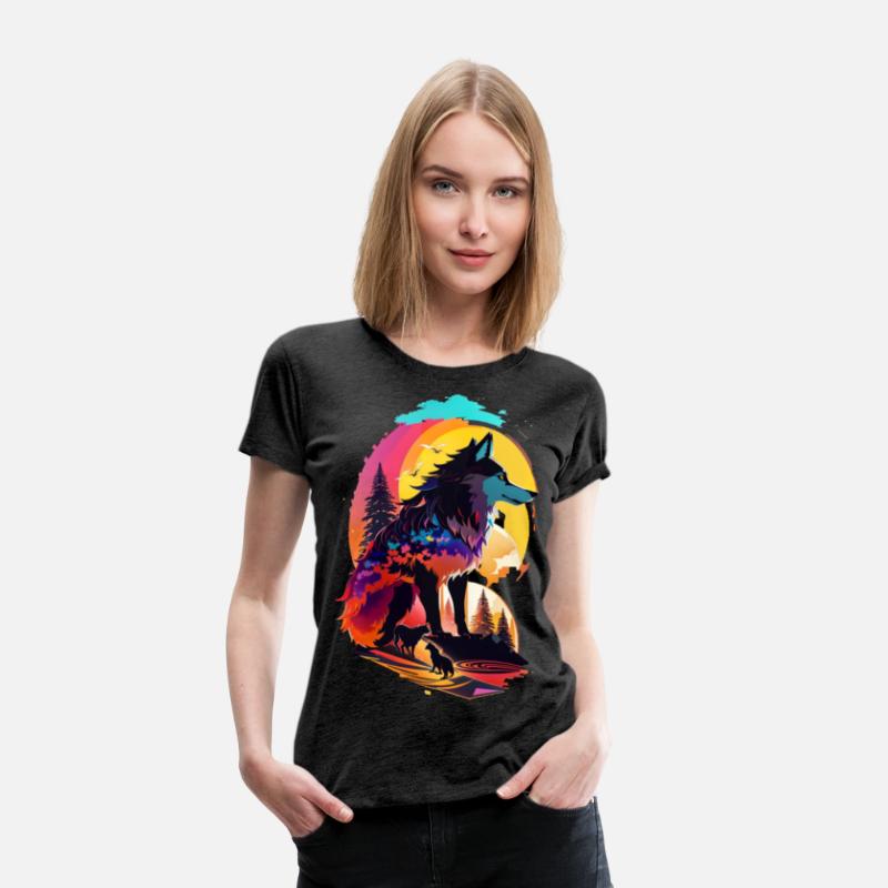 Amazing tshirt Wolf Design