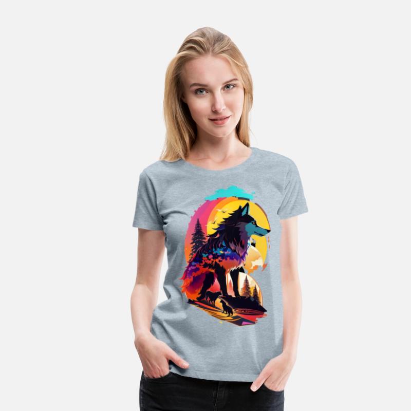 Amazing tshirt Wolf Design