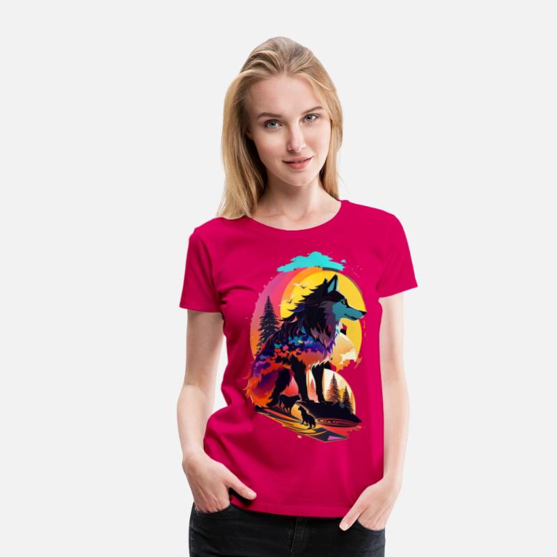 Amazing tshirt Wolf Design