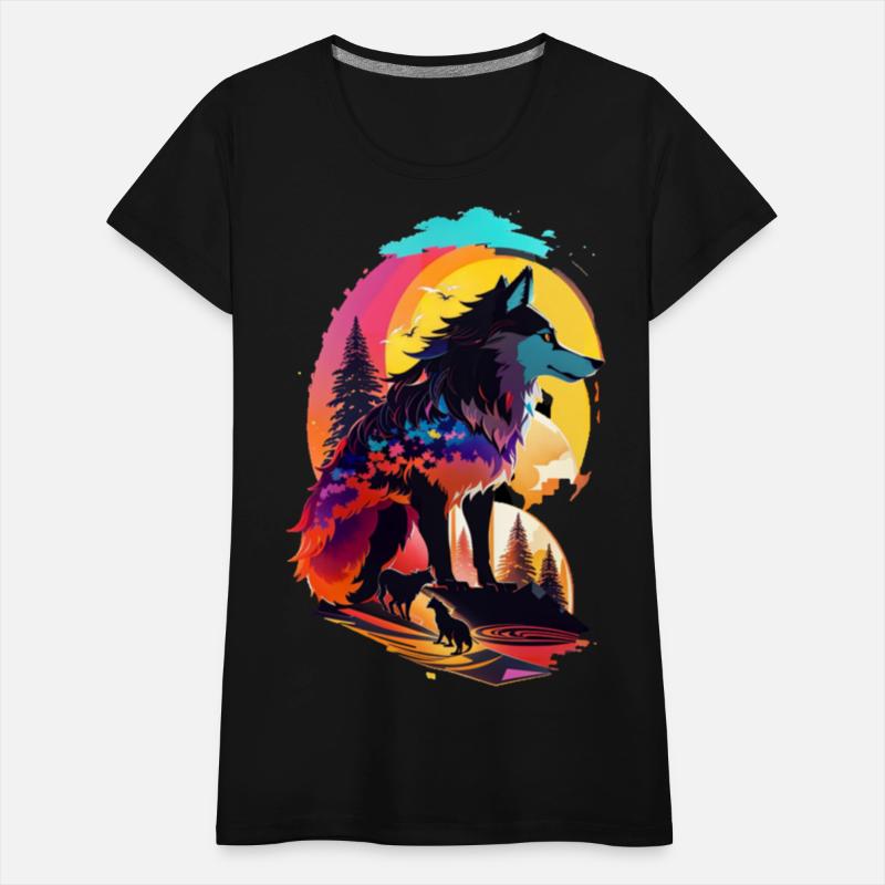 Amazing tshirt Wolf Design