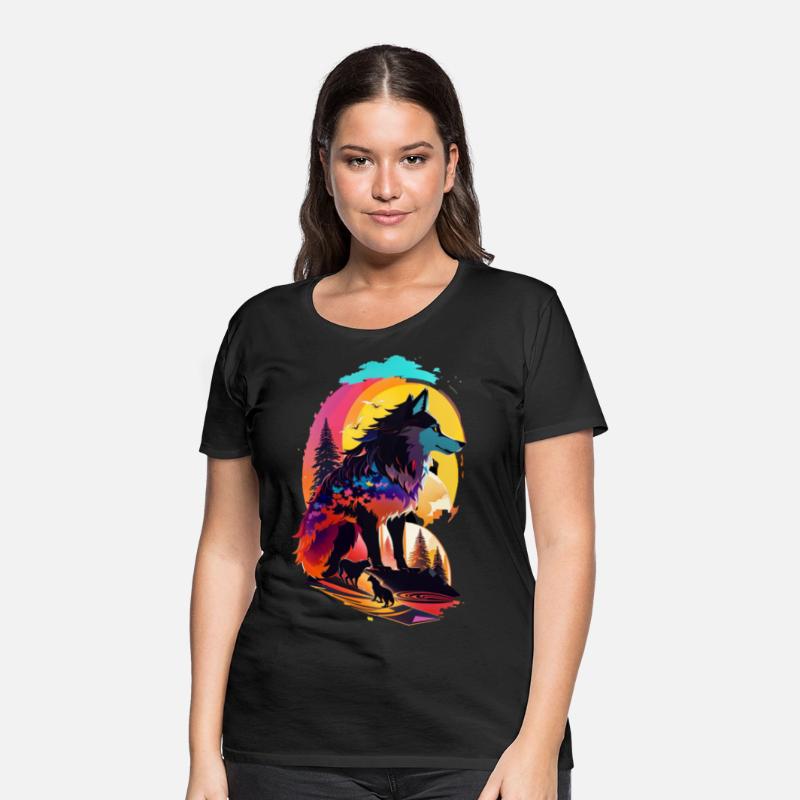 Amazing tshirt Wolf Design