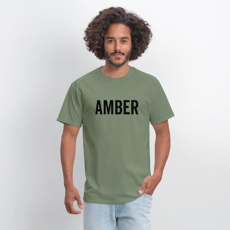 Amber Custom Name Font Text Birthday