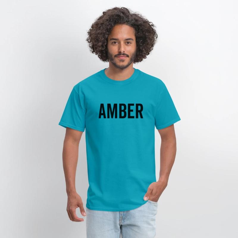 Amber Custom Name Font Text Birthday