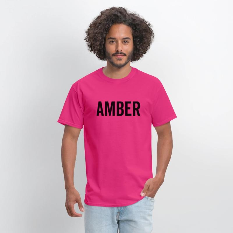 Amber Custom Name Font Text Birthday