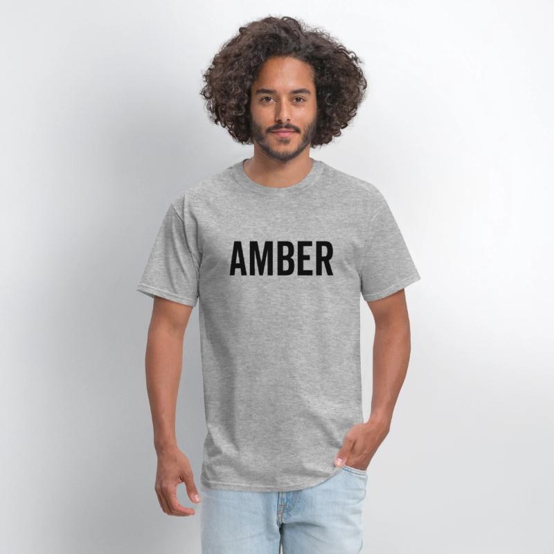 Amber Custom Name Font Text Birthday