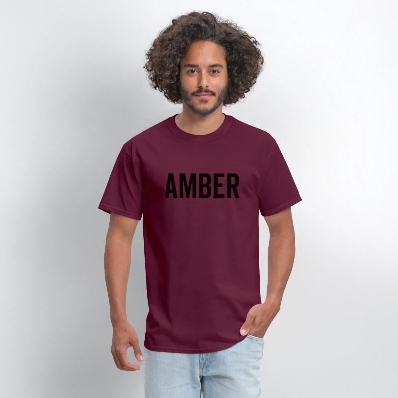 Amber Custom Name Font Text Birthday