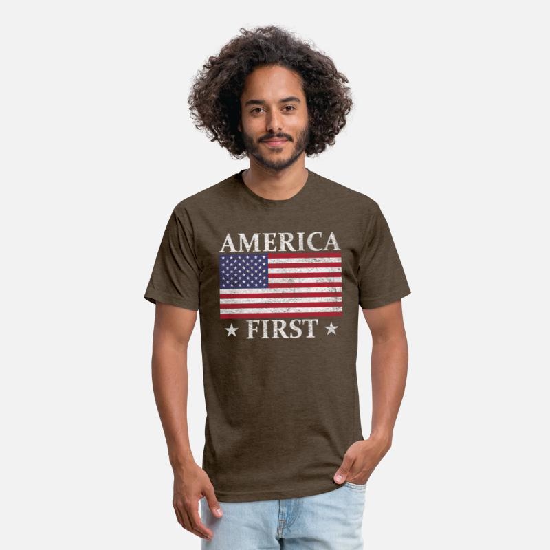 America First Usa American Flag Patriot Stars And