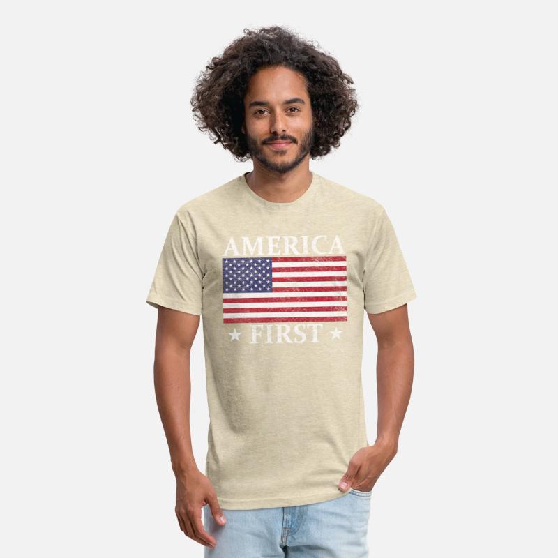 America First Usa American Flag Patriot Stars And