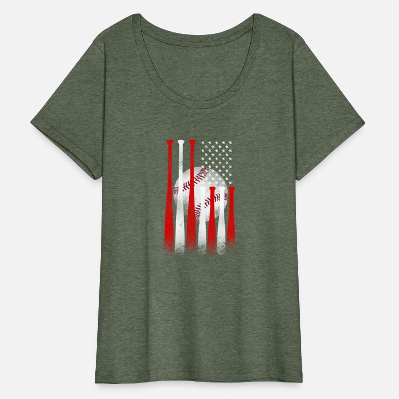 American Flag Baseball Baseball Fans