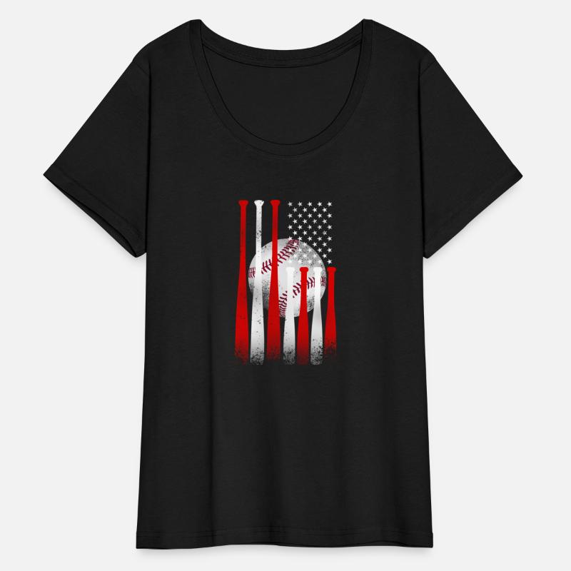 American Flag Baseball Baseball Fans