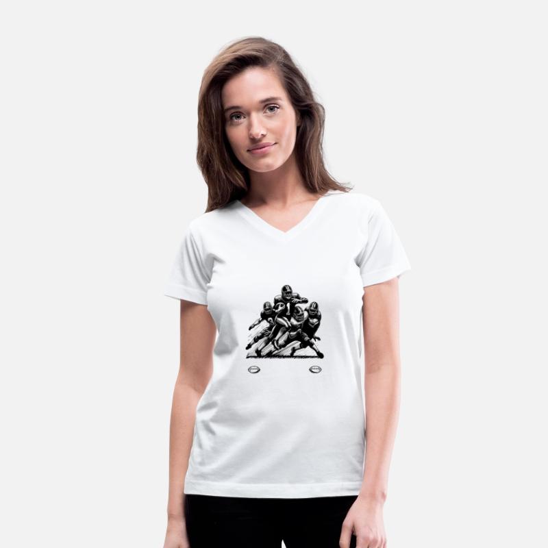 American football players fight