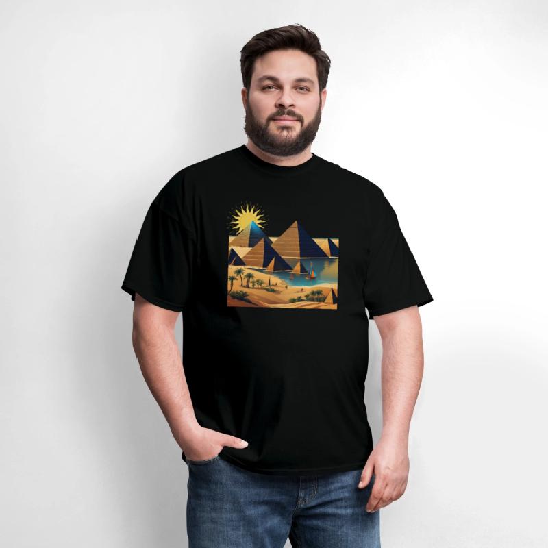 Ancient Egypt and pyramids vibes