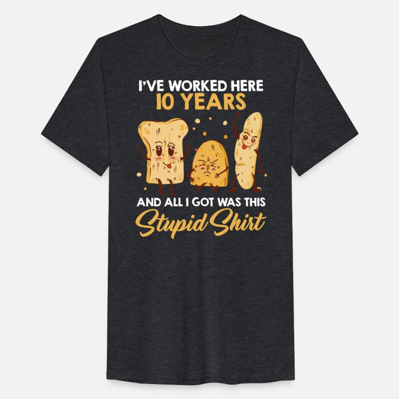 Anniversary Worked Here 10 Years Stupid Shirt