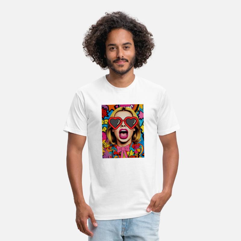 Artfully Designed Pop Art T-Shirt