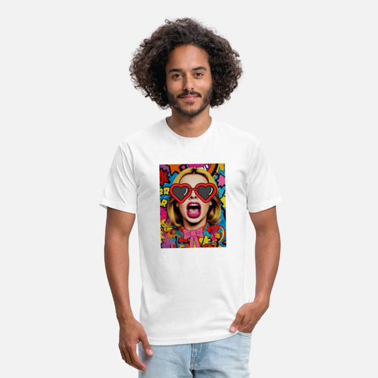 Artfully Designed Pop Art T-Shirt