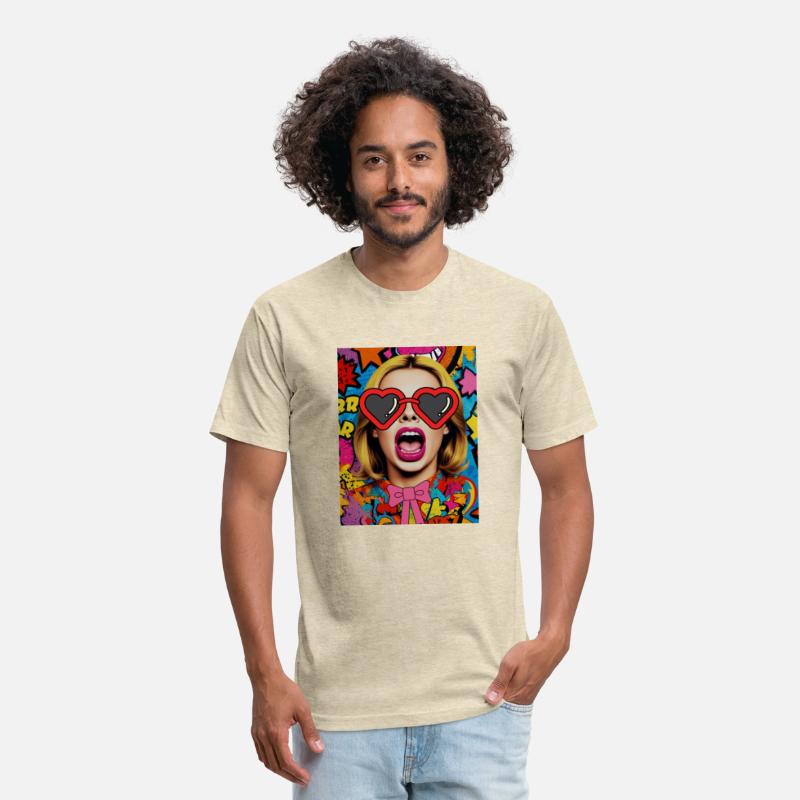 Artfully Designed Pop Art T-Shirt