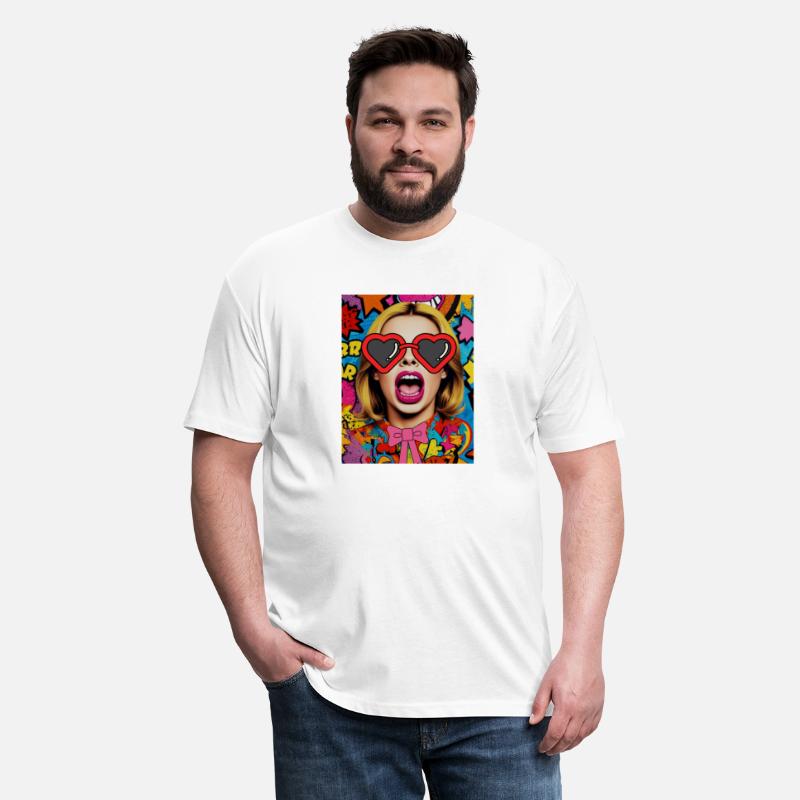 Artfully Designed Pop Art T-Shirt