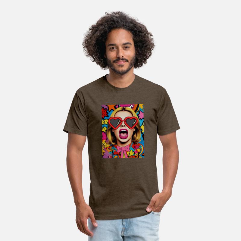 Artfully Designed Pop Art T-Shirt