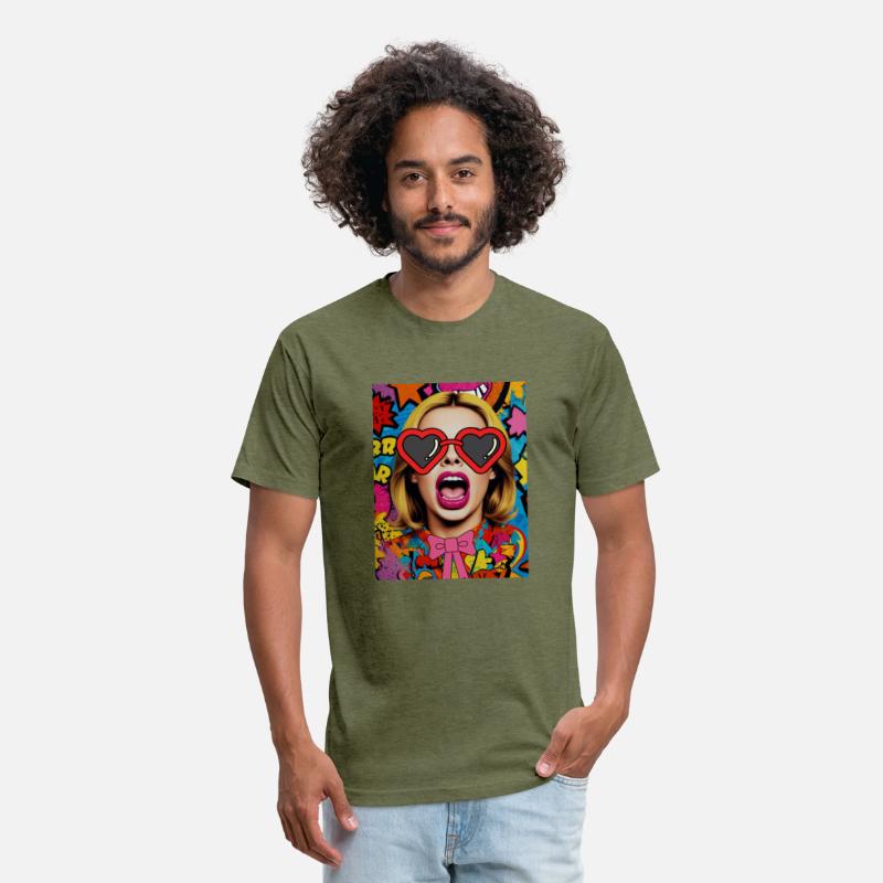 Artfully Designed Pop Art T-Shirt