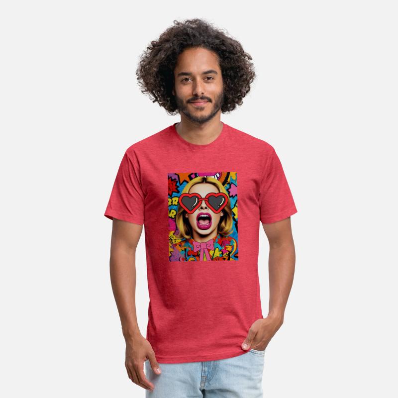 Artfully Designed Pop Art T-Shirt