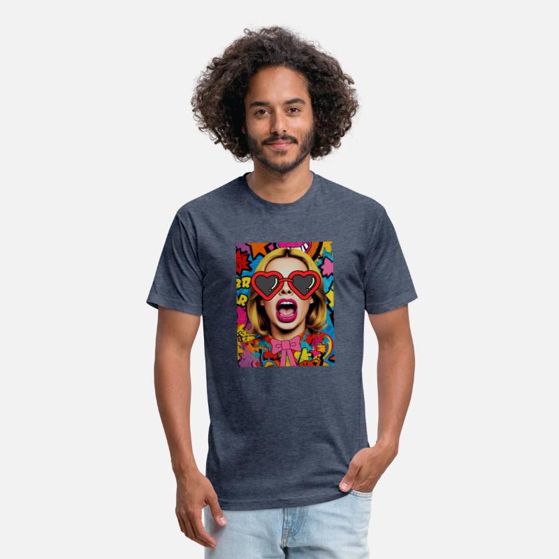 Artfully Designed Pop Art T-Shirt