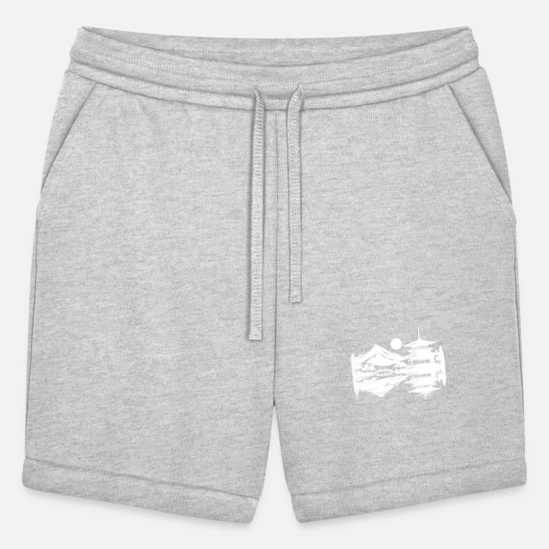 Asian Landscape Of Silent Japanese Temples