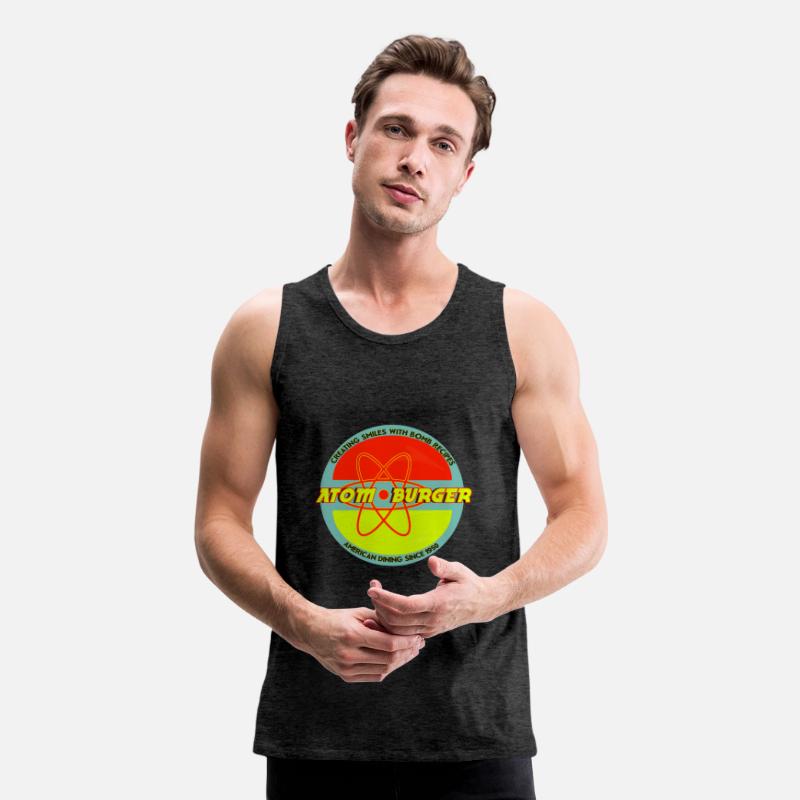 Atom Burger Retro Style