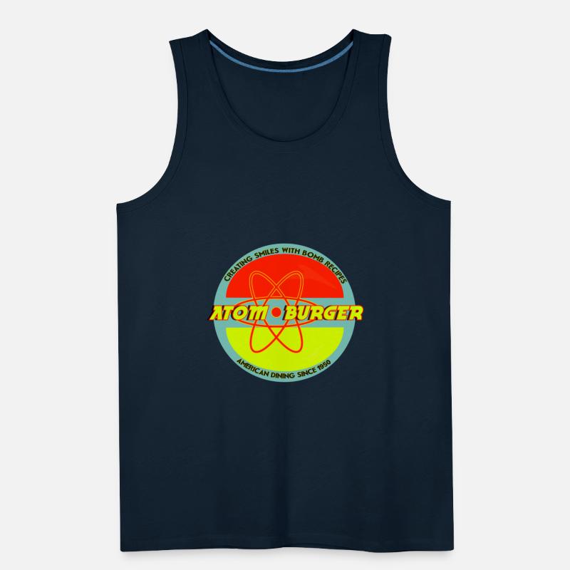 Atom Burger Retro Style