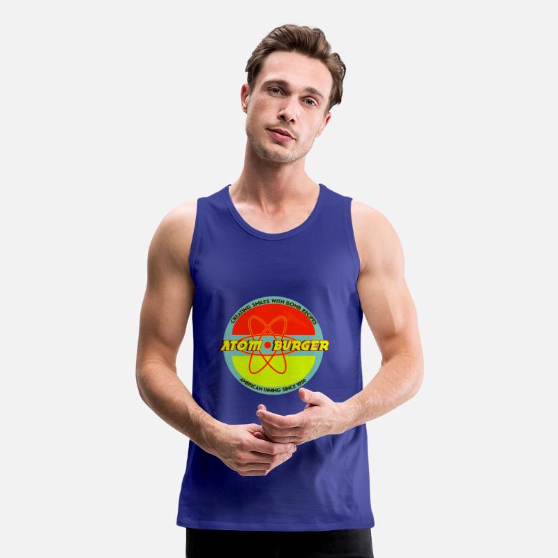 Atom Burger Retro Style